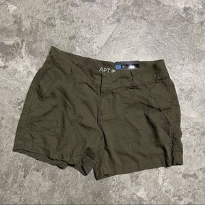 NWT! APT.9 Army Green Booty Modern Fit Shorts